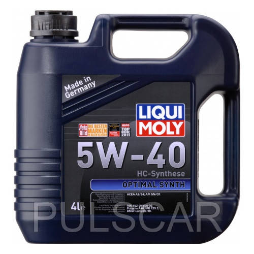 

Моторное масло Liqui Moly OPTIMAL SYNTH 5W-40 4L