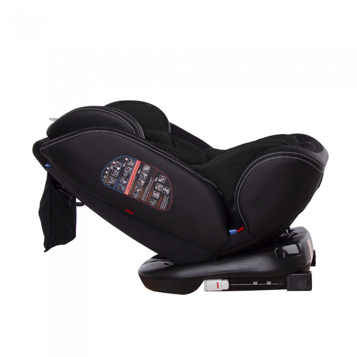

Автокресло от рождения до 12 лет, ISOFIX с поворотом на 360º. CARRELLO Asteroid CRL-12801 Space Black, Черный