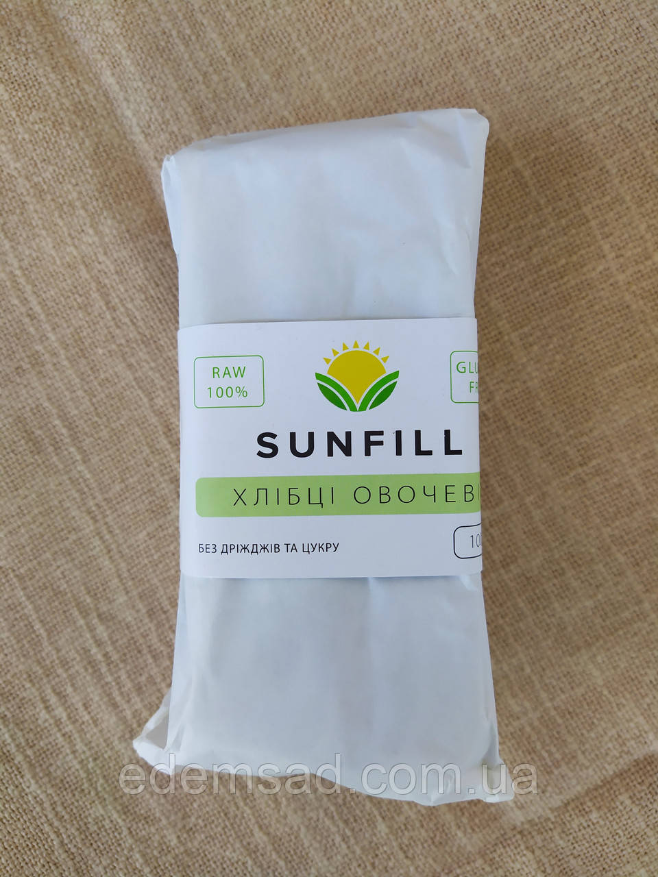 Хлібці овочеві Sunfill, 100г