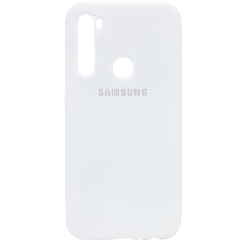 

Чехол силиконовый Full Protective (AA) для Samsung Galaxy A21, Белый / white