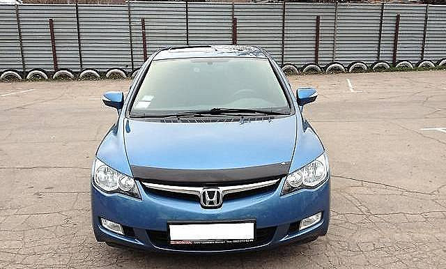 

Дефлектор капота (мухобойка) HONDA Civic sd 2006-2012 /седан