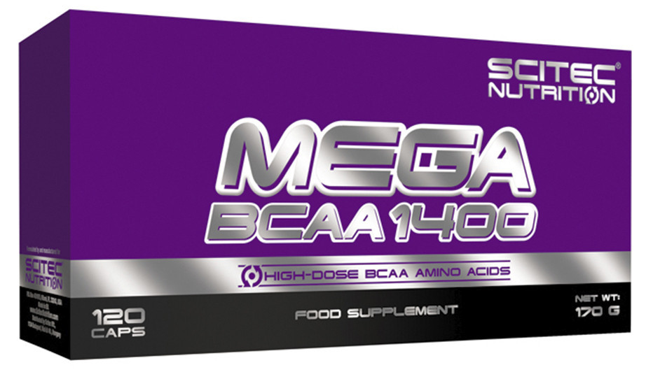 

Mega BCAA 1400 Scitec Nutrition (120 капс.)