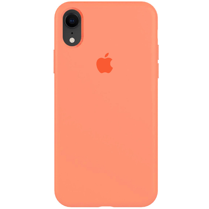 

Чехол Silicone Case Full Protective (AA) для Apple iPhone XR (6.1"), Розовый / flamingo