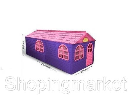 

DOLONI-TOYS "Дом со шторками" артикул 02550/20 домик