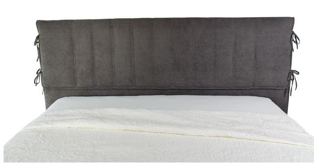 Кровать Монти с подъемным механизмом, ткань серая (2)