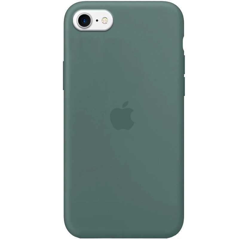 

Чехол Silicone Case Full Protective (AA) для Apple iPhone SE (2020), Зеленый / pine green