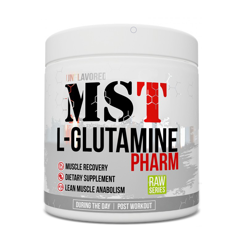 Глютамин аминокислота MST Nutrition L-Glutamine Unflavored 500 грамм Б