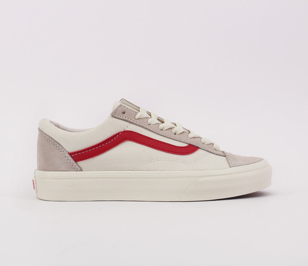 

Кеды Vans OLD SKOOL vintage cream/red