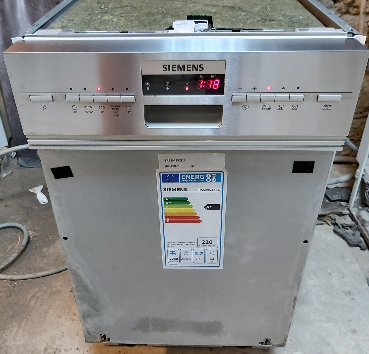 Встраиваемая посудомоечная машина б/у 45см узкая Сименс Siemens