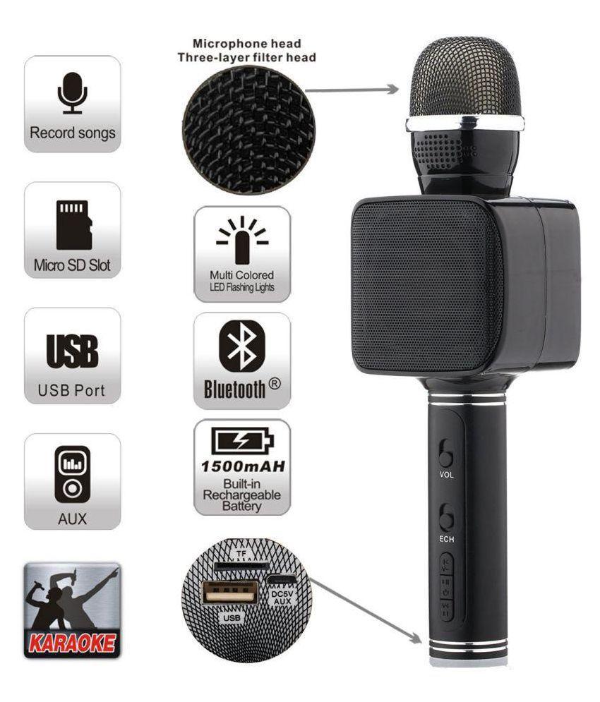 Беспроводной Bluetooth Караоке Микрофон с колонкой SU·YOSD YS-68