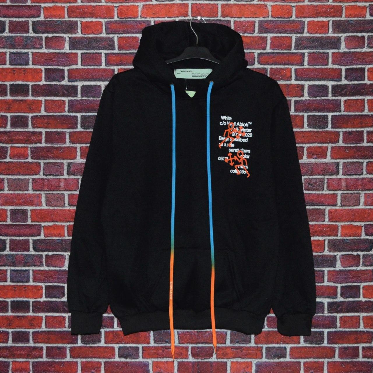 

Худи Off White industrial print M, Off-white black