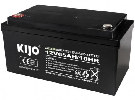 Аккумуляторная батарея Kijo JS 12V 65Ah AGM, 65 Ач 12 В