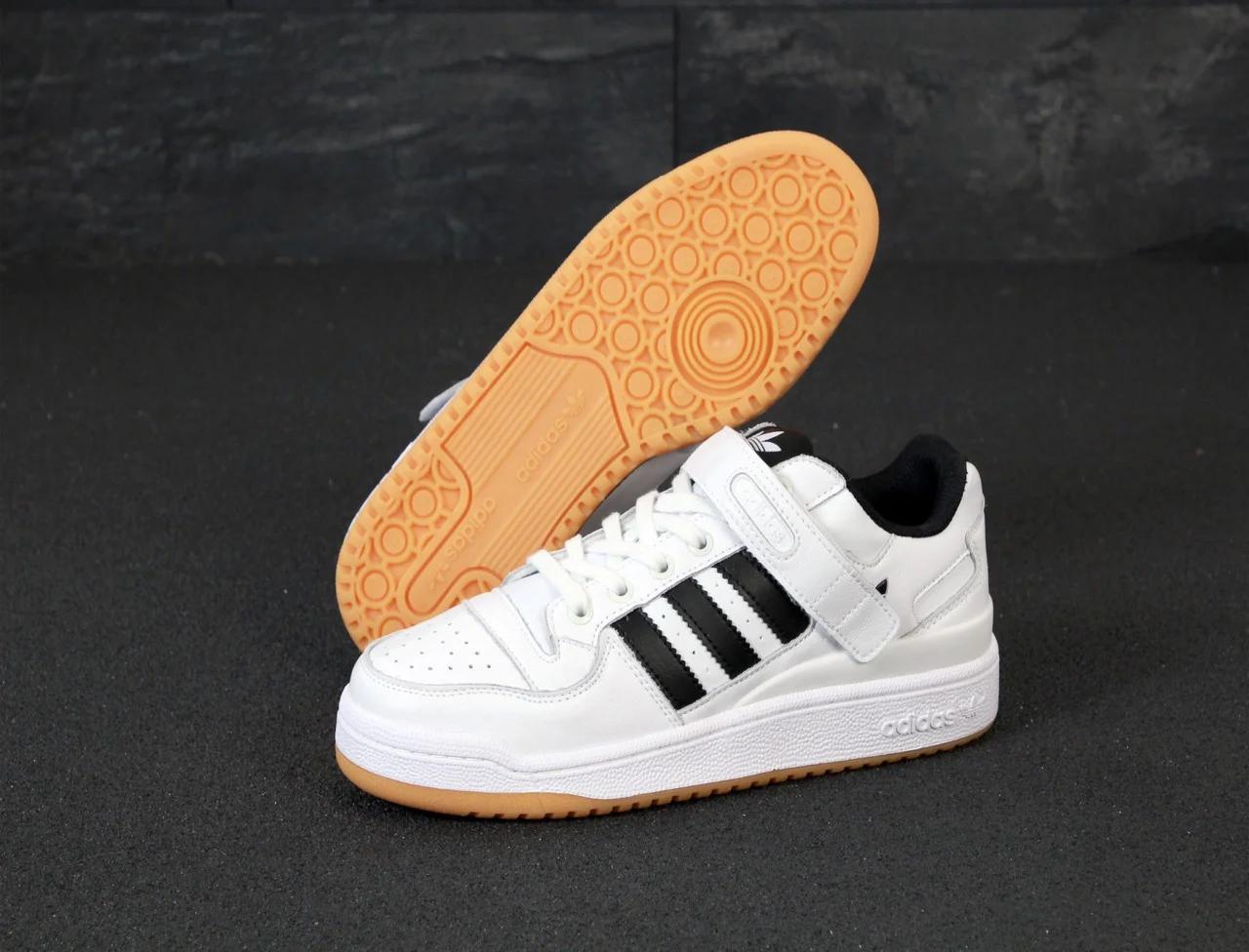 

Кроссовки Adidas Forum, White - black