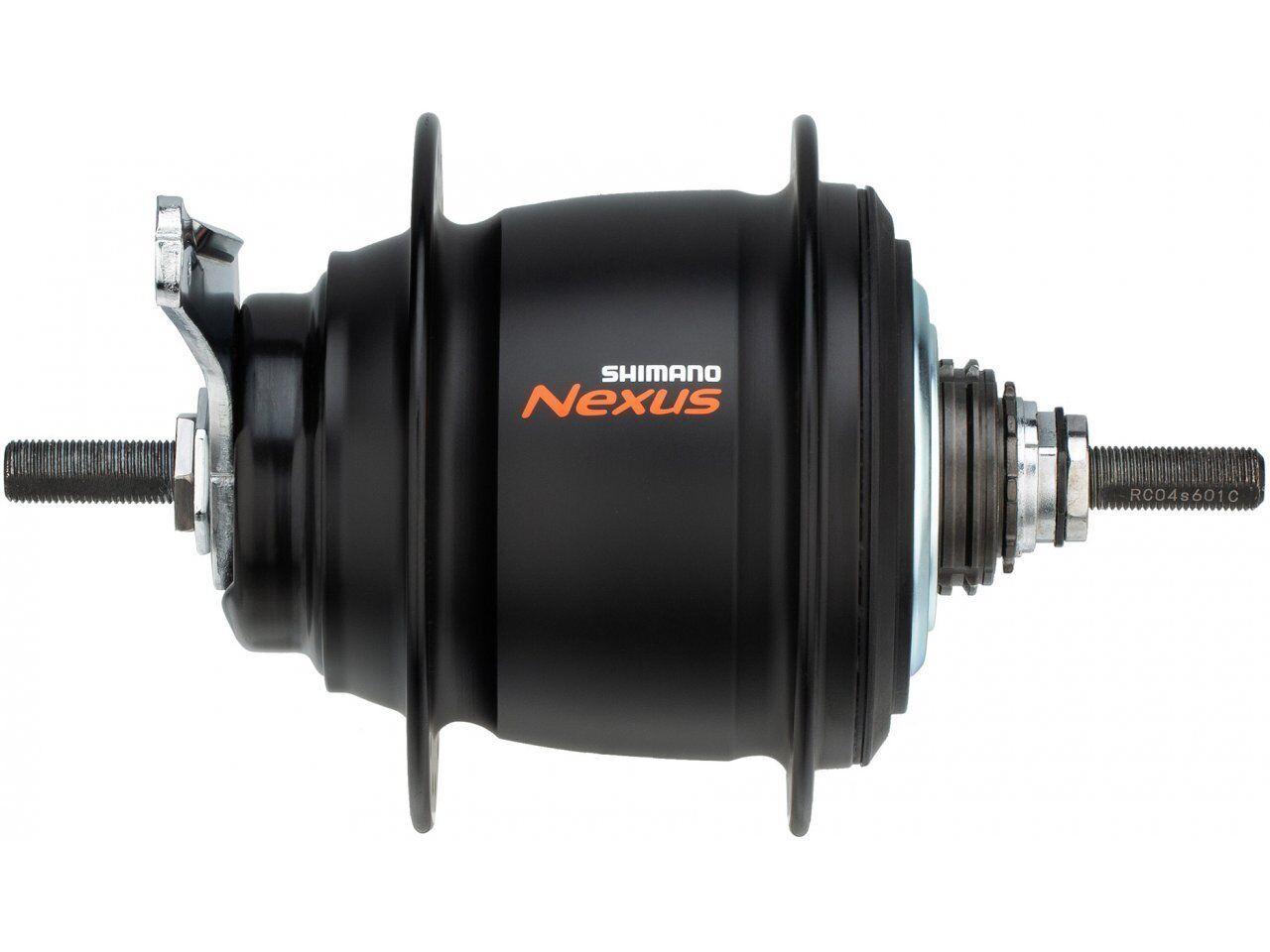 

Втулка задня SHIMANO SG-C6001 NEXUS 8-швидк, 36 отв, з ножним гальмом, Чорна
