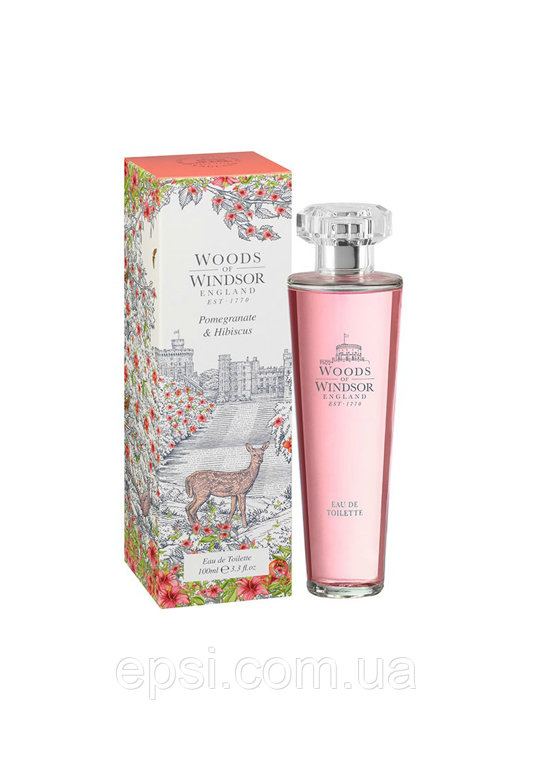 

Туалетная вода Woods of Windsor Pomegranate Hibiscus 100 мл