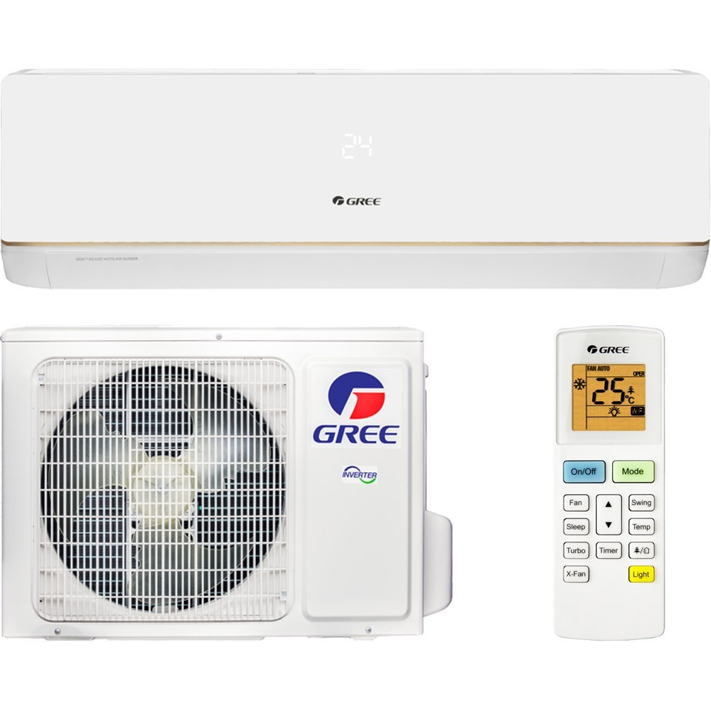 

Настенный инверторный кондиционер Gree GWH07AAB-K3DNA5A/A4A ксерия Bora Inverter без Wi-Fi