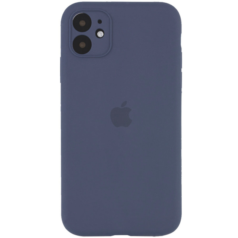 

Чехол Silicone Case Full Camera Protective (AA) для Apple iPhone 11 Pro (5.8"), Серый / lavender gray