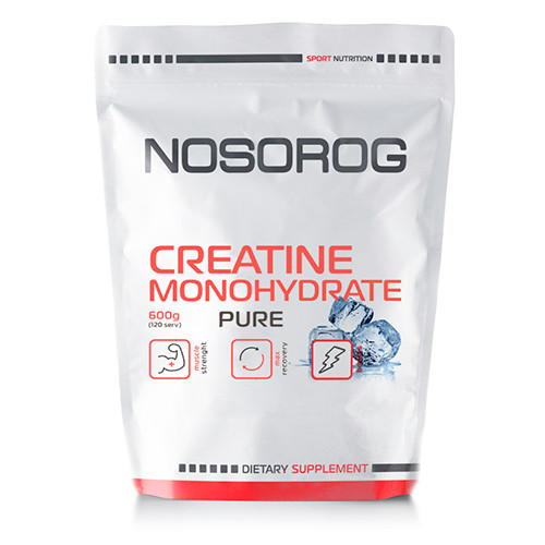 

Nosorog Creatine Monohydrate, 600 гр