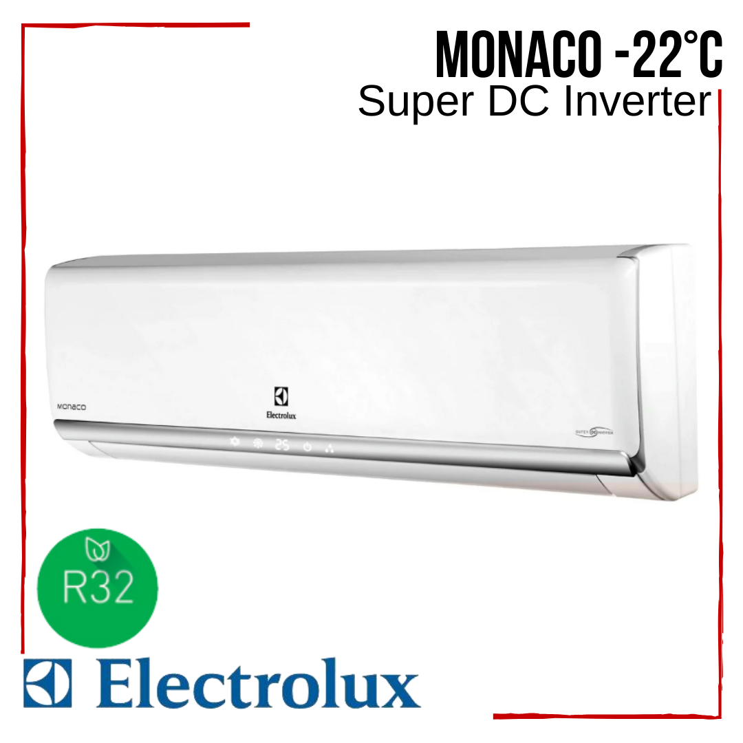 

Кондиционер Electrolux EACS/I-09HM/N8_19Y Monaco Super DC Inverter R32 -15°С инверторный до 25 м2