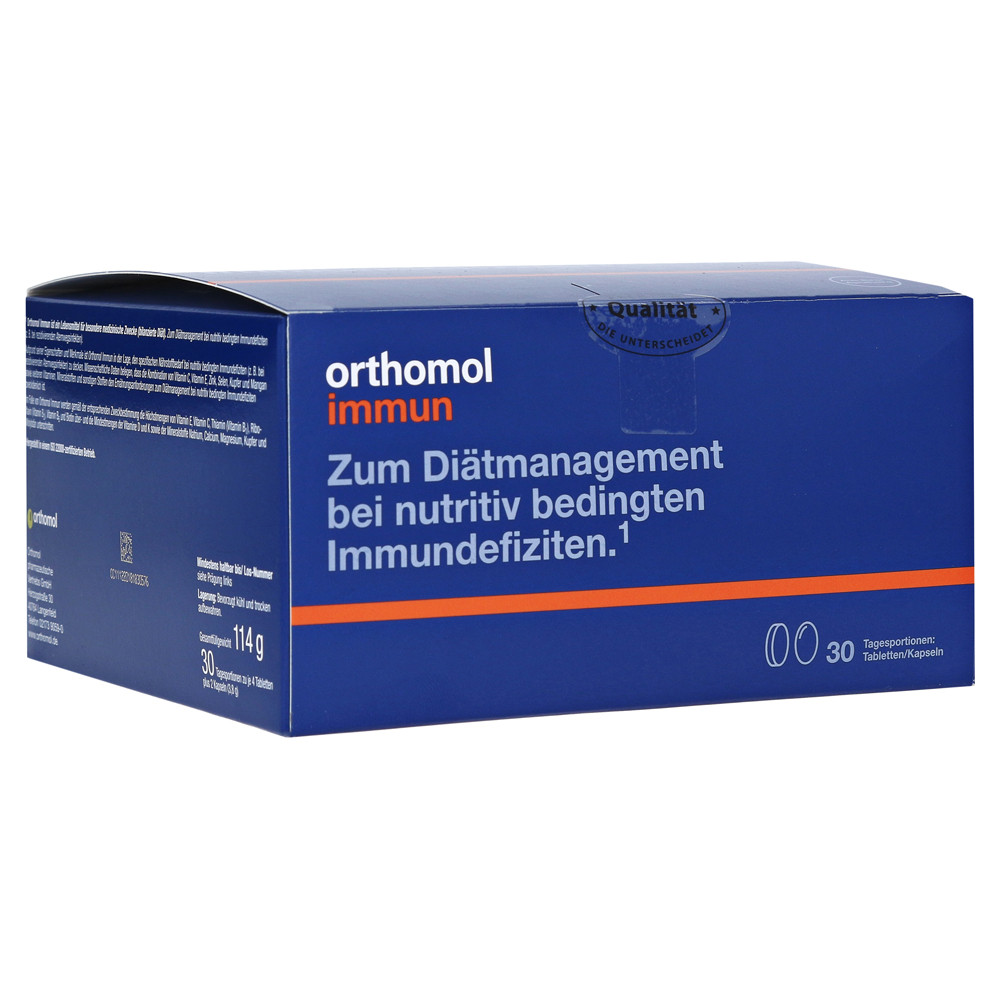 

Orthomol Immun, Ортомол Иммун 30 дней (капсулы/таблетки)