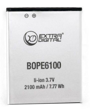 

Аккумулятор для телефона HTC BOPE6100 / BMH6479 (2100 mAh) ExtraDigital