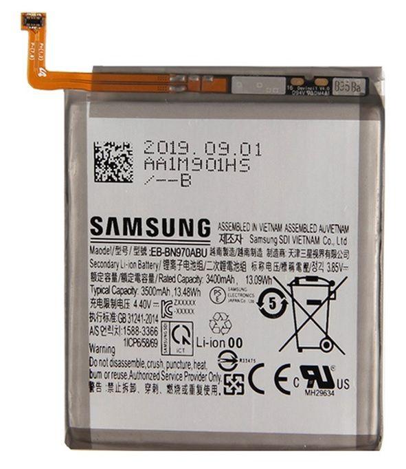 

Аккумулятор для телефона Samsung Galaxy Note 10 N970F / EB-BN970ABU (3500 mAh) 12 мес. гарантии