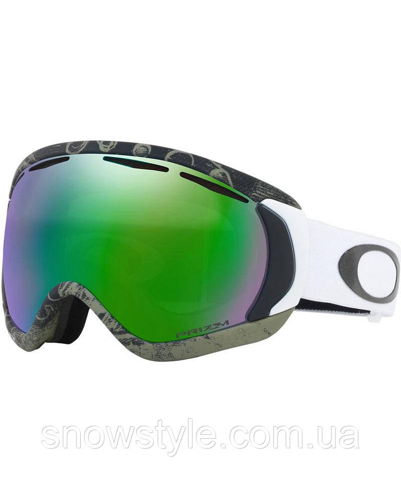 

Горнолыжная маска Oakley Canopy Tanner Hall Signature Turntable Green Линза Prizm Jade Iridium S3