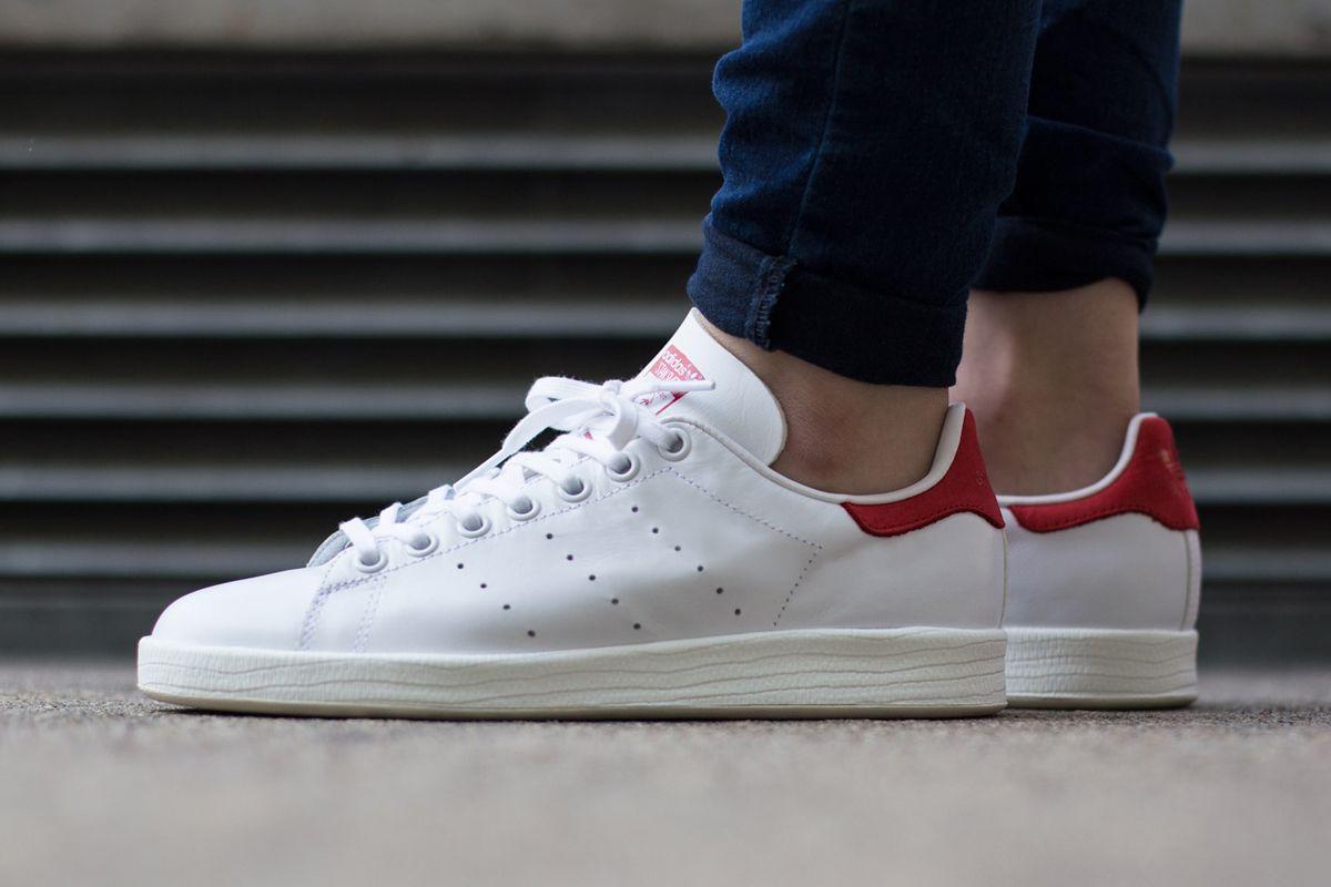 

Кроссовки Adidas Stan Smith white red 42