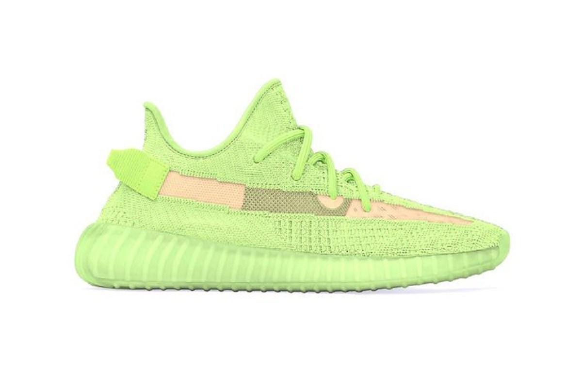 

Кроссовки Adidas Yeezy v2 350 Glow Green 37