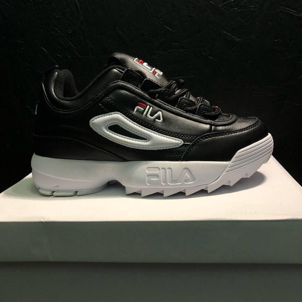 

Кроссовки Fila Disruptor II Black White Leather 38