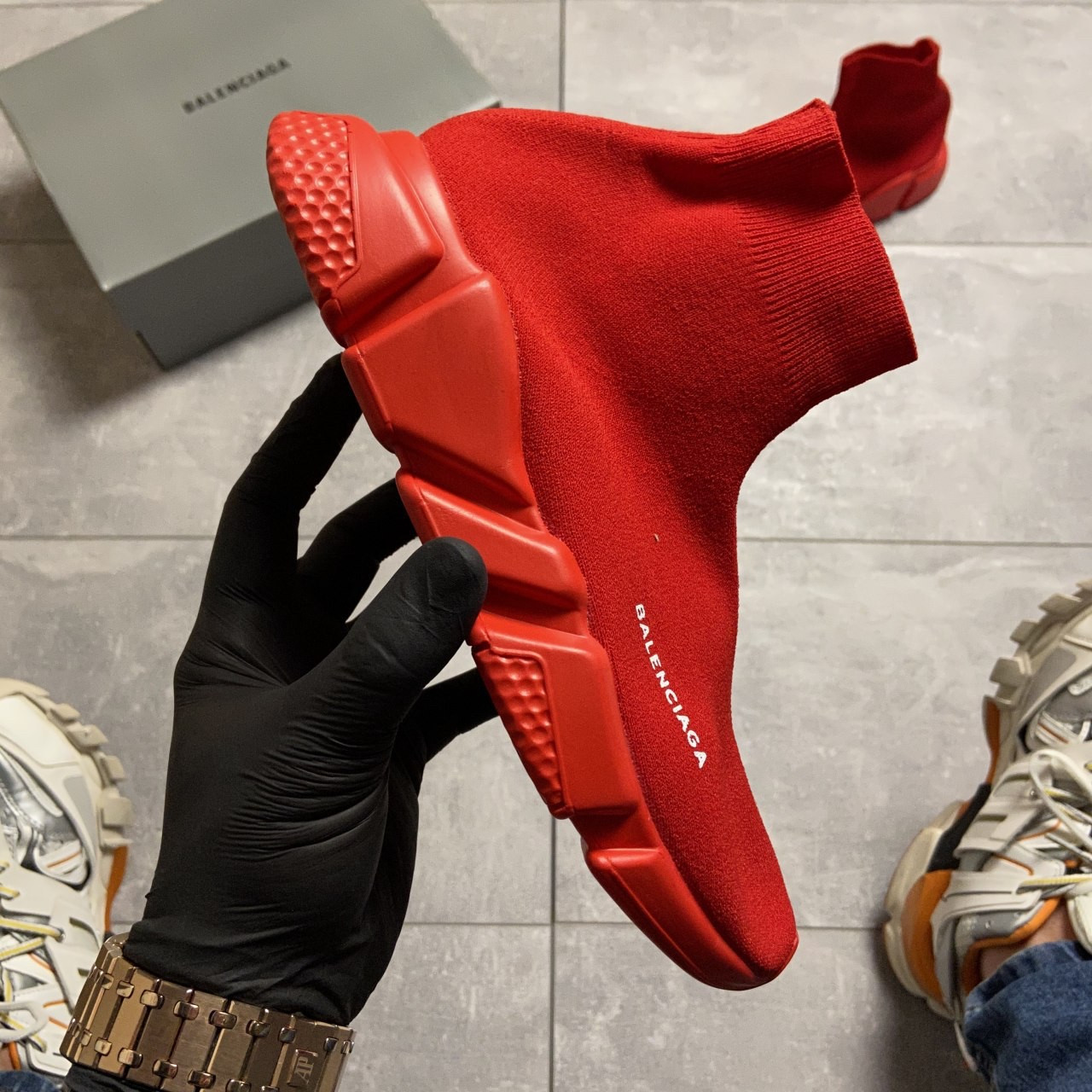 

Кроссовки Balenciaga Speed Trainer All Red 37