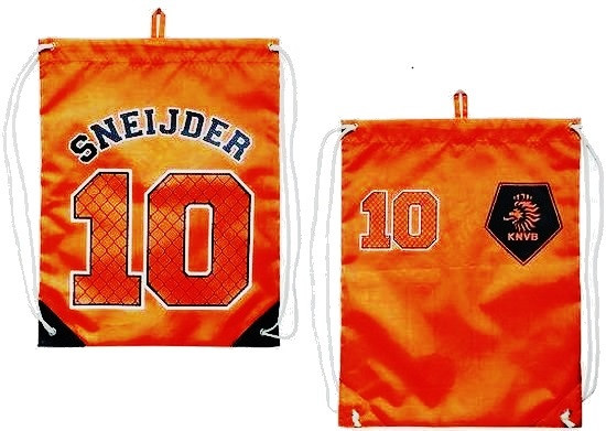 

Спортивный рюкзак, котомка KNVB Gymbag Sneijder Nr 10 Orange