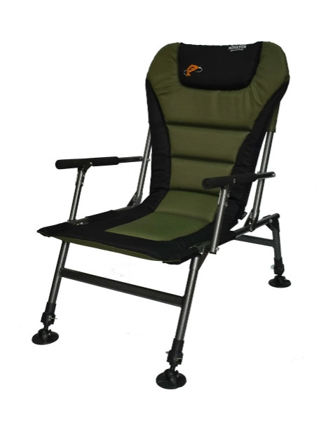 

Складное карповое кресло Novator SF-1 Comfort для рыбалки и отдыха Green