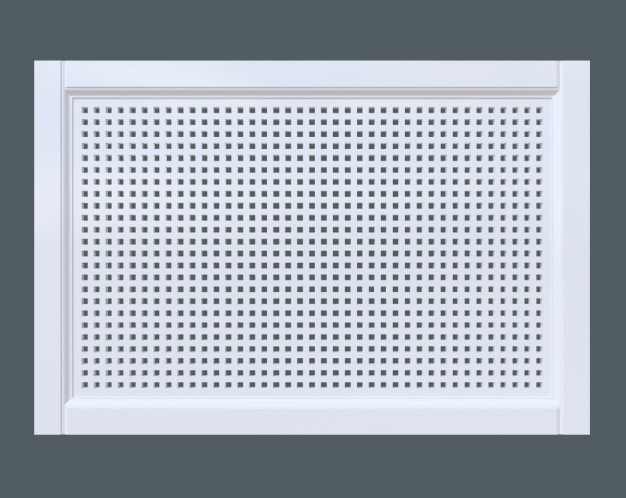 

Решетка на батарею декоративная МДФ 600*600 Покраска RAL, 900*600