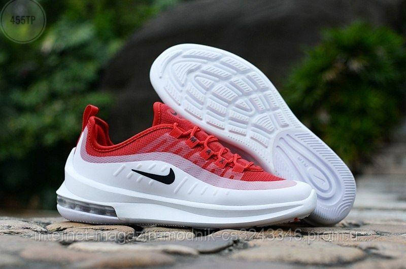 

Мужские кроссовки Nike Air Max Axis (бело-красные) 455TP, Белый