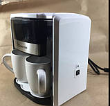 Кофеварка капельная на 2 чашки DOMOTEC MS 0706, фото 5