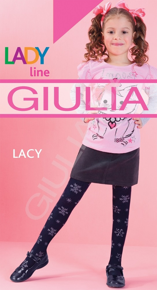 

Детские колготки Giulia Lacy 120 Den 110-146 см белый, беж