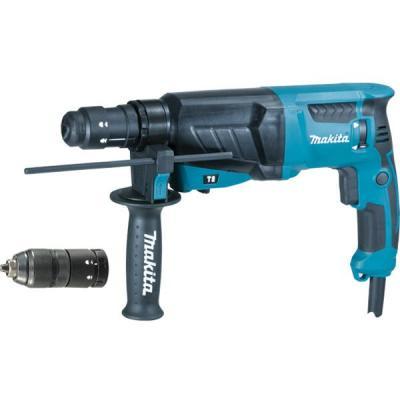 

Перфоратор Makita HR2630T, SDS-Plus 26мм со сменным патроном, 800Вт, 2,4Дж (HR2630T)