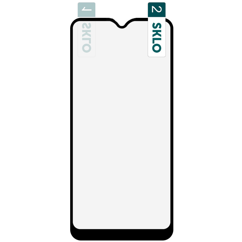 

Гибкое защитное стекло SKLO Nano (тех.пак) для Oppo A11, Черный