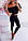 Летний женский костюм лосины и топ с открытыми плечами, фото 6