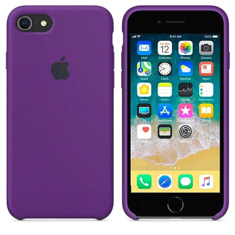 

Чехол Silicone Case Apple iPhone 6 Plus, iPhone 6S Plus Фиолетовый