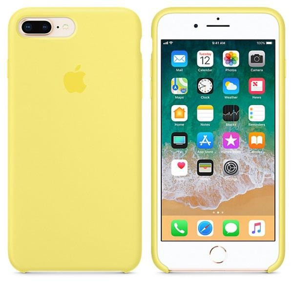 

Чехол Silicone Case для Apple iPhone 7, iPhone 8 Лимонный