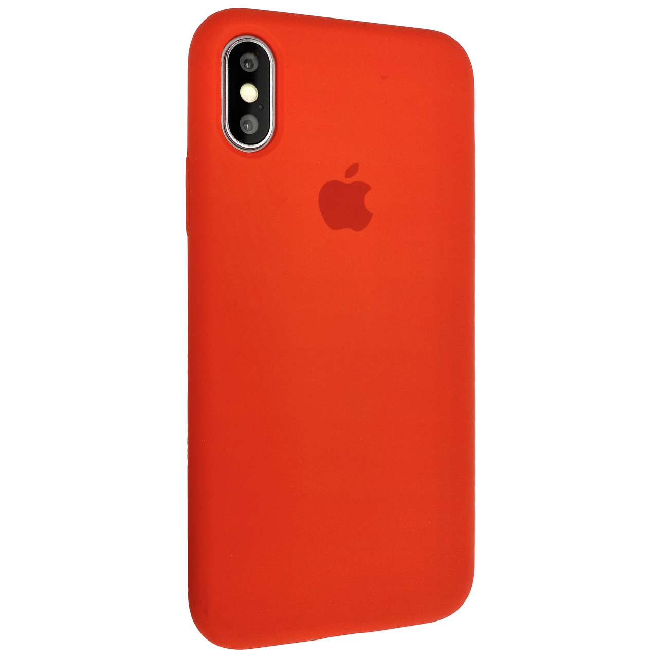 

Чехол-накладка Silicone Case Full Cover для Apple iPhone X / XS (red)