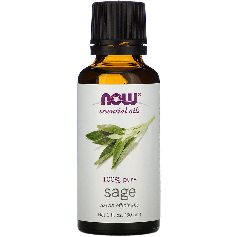 

Эфирное масло шалфея NOW Foods, Essential Oils "Sage" (30 мл)