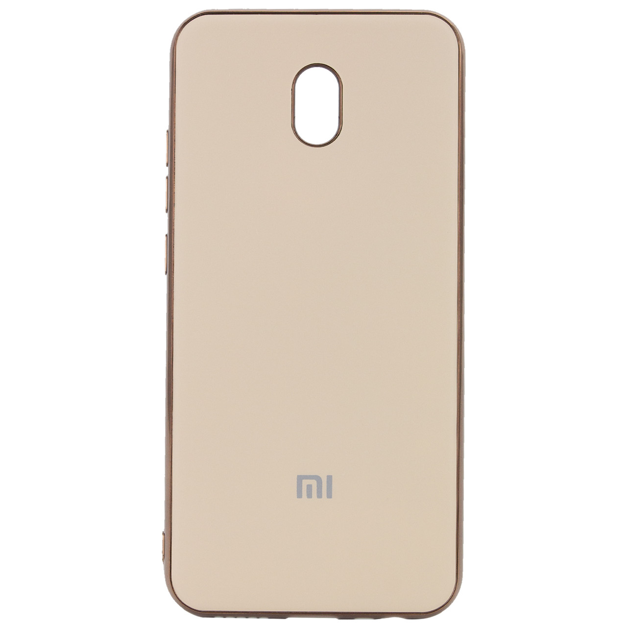 

TPU чехол Matte LOGO для Xiaomi Redmi 8a, Золотой / gold