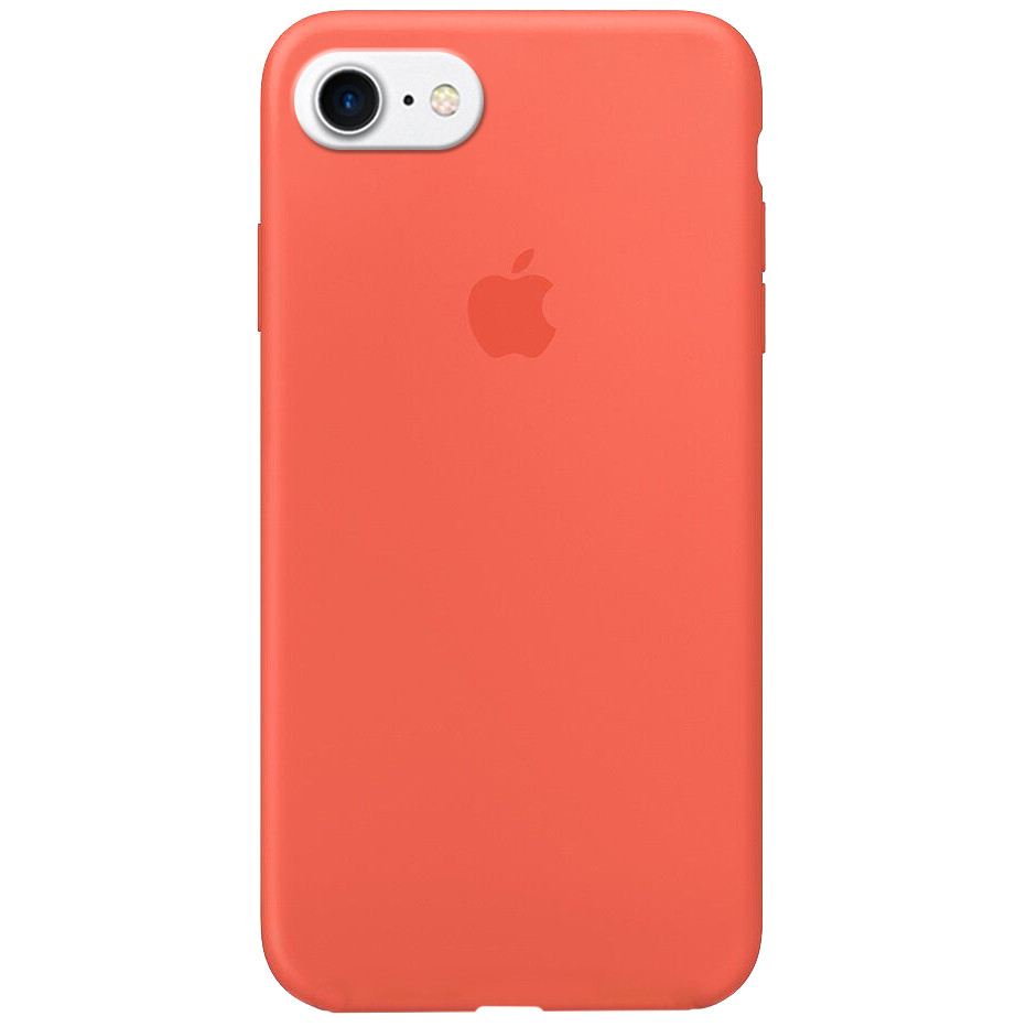 

Чехол Silicone Case Full Protective (AA) для Apple iPhone 7 / 8 / SE (2020) (4.7"), Оранжевый / nectraine