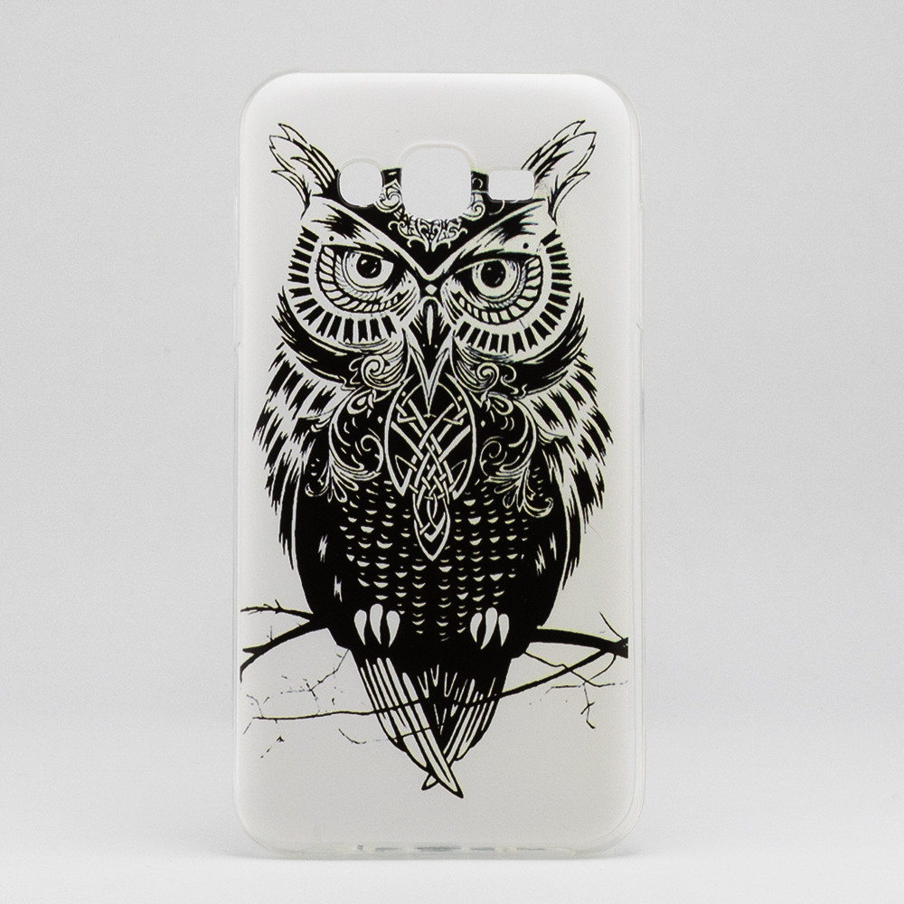 

Чехол Print для Samsung J7 2015 / J700H / J700 / J700F силиконовый бампер с рисунком Owl