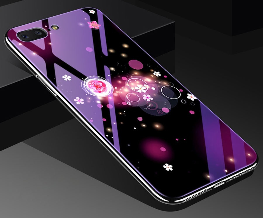 

Чехол Glass-case для Iphone 6 Plus / 6s Plus бампер накладка Space