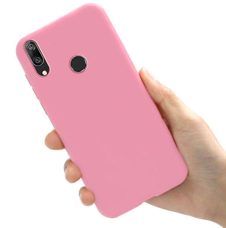 

Чехол Style для Xiaomi Redmi Note 7 / Redmi Note 7 Pro бампер силиконовый Розовый