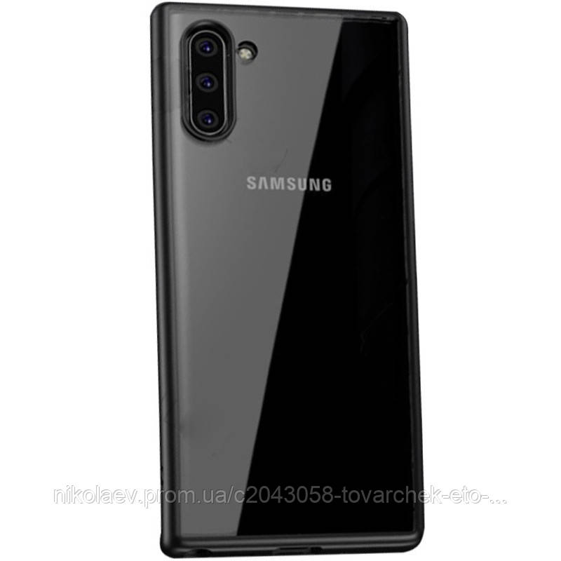 

TPU чехол iPaky Bright Series для Samsung Galaxy Note 10, Черный